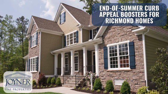End-of-Summer Curb Appeal Boosters for Richmond Homes | Joyner Fine Properties